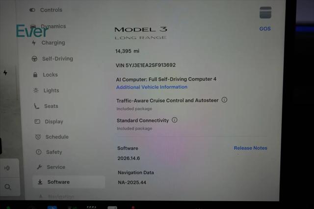 2025 Tesla Model 3 Long Range Rear-Wheel Drive