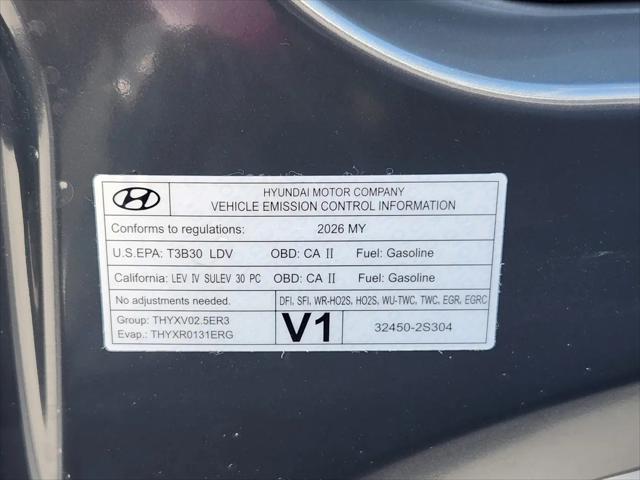 2026 Hyundai Sonata SEL Sport