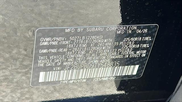 2026 Subaru Outback Premium