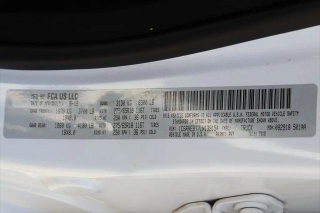 2020 Ram 1500 Lone Star Quad Cab 4x2 64 Box