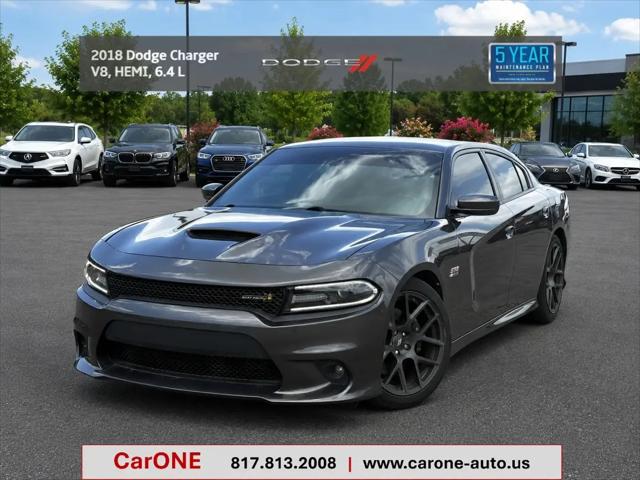 2018 Dodge Charger R/T Scat Pack RWD for sale in Garland, TX
