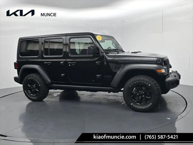 2021 Jeep Wrangler Willys 4x4 for sale in Muncie, IN