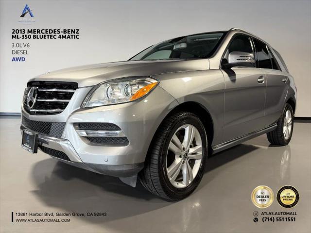 2013 Mercedes-Benz ML 350 BlueTEC 4MATIC for sale in Garden Grove, CA