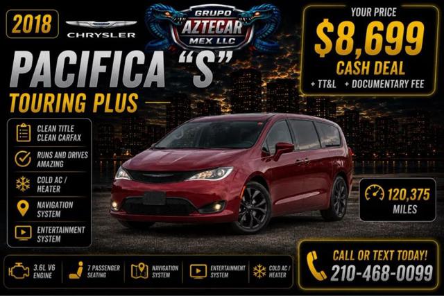 2018 Chrysler Pacifica Touring Plus for sale in San Antonio, TX