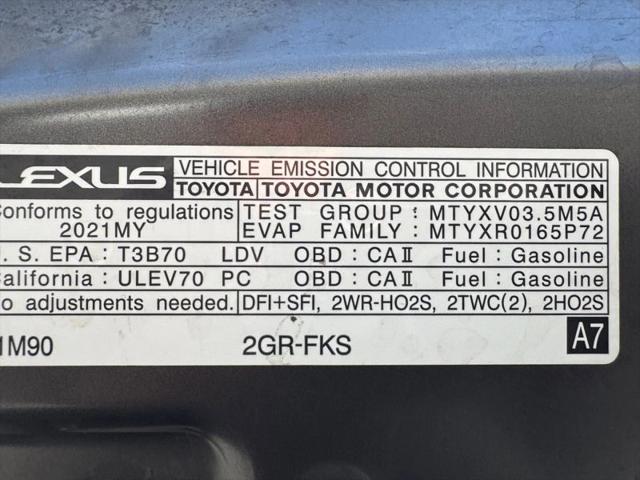 2021 Lexus IS 350 F SPORT