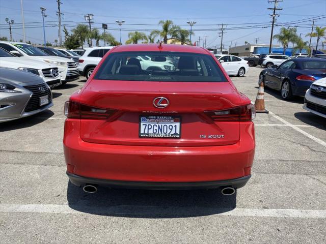 2016 Lexus IS 200t 200t
