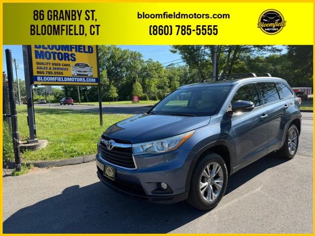 2015 Toyota Highlander XLE V6 for sale in Bloomfield, CT