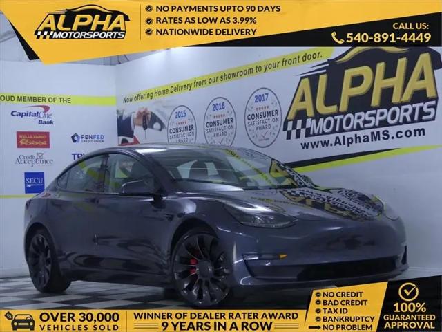 2023 Tesla Model 3 Performance Dual Motor All-Wheel Drive for sale in Fredricksburg, VA