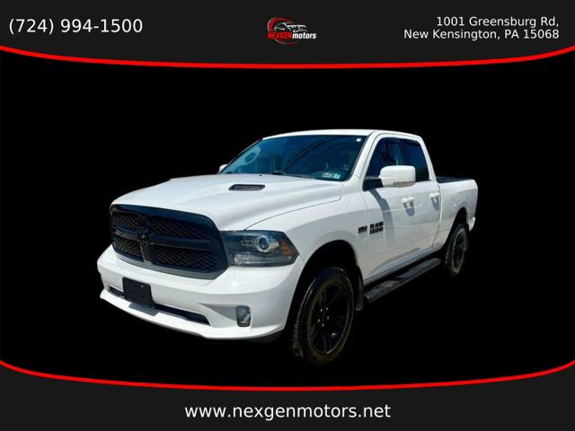 2018 Ram 1500 Night Quad Cab 4x4 6'4" Box for sale in New Kensington, PA