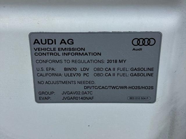 2018 Audi A6 2.0T Premium