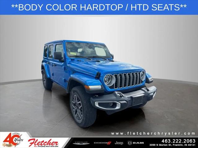 2025 Jeep Wrangler 4-Door Sahara 4x4 for sale in Franklin, IN