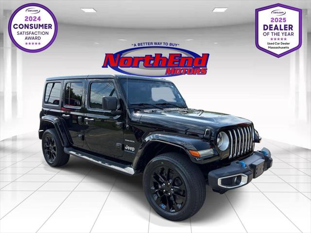 2023 Jeep Wrangler 4xe Sahara 4x4 for sale in Canton, MA