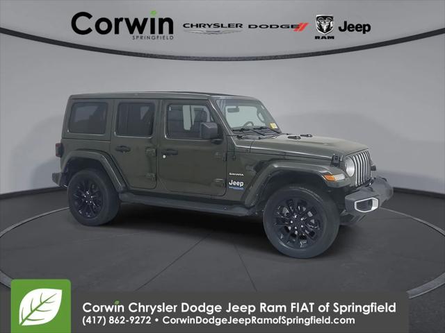 2021 Jeep Wrangler 4xe Unlimited Sahara 4x4 for sale in Springfield, MO