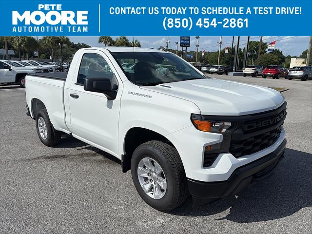 2025 Chevrolet Silverado 1500 2WD Regular Cab Standard Bed WT for sale in Pensacola, FL