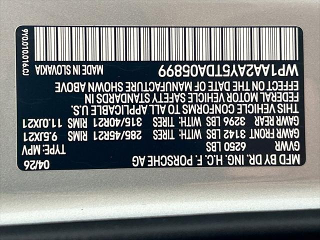 2026 Porsche Cayenne Unknown