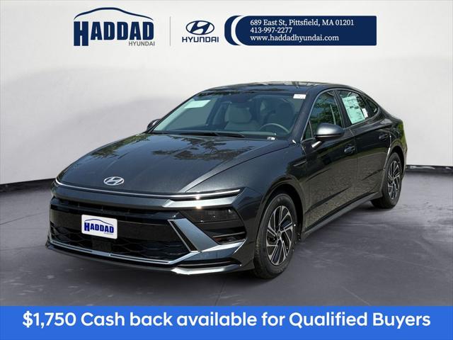 2026 Hyundai Sonata Hybrid Blue for sale in PITTSFIELD, MA