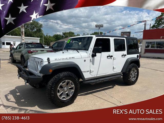 2018 Jeep Wrangler JK Unlimited Rubicon 4x4 for sale in Junction City, KS
