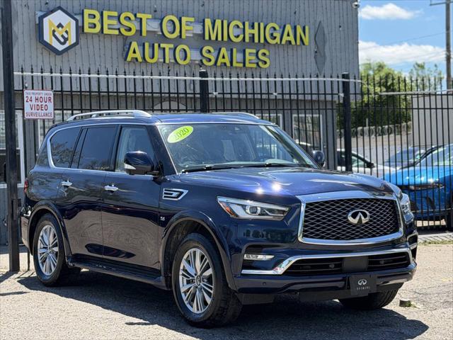 2020 INFINITI QX80 LUXE AWD for sale in Detroit, MI