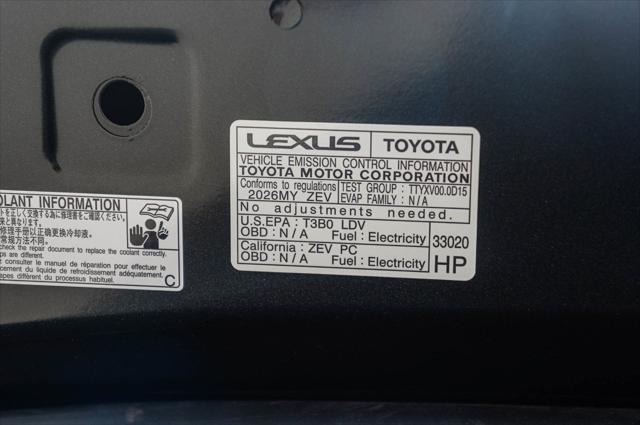 2026 Lexus 500e Premium AWD
