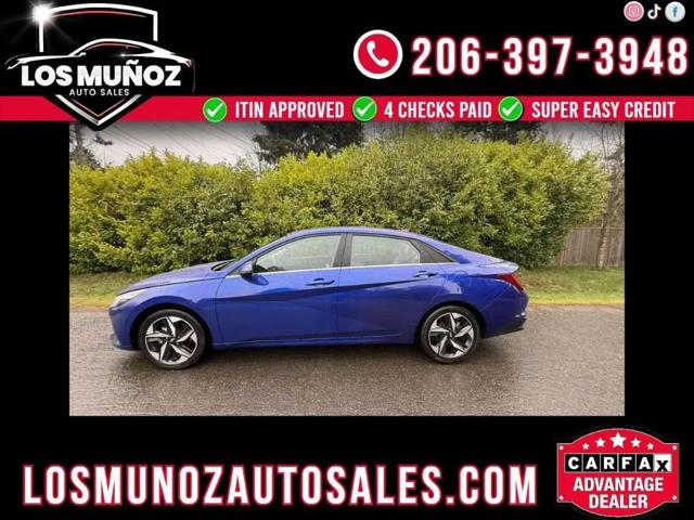2023 Hyundai Elantra Hybrid Limited for sale in Burien, WA
