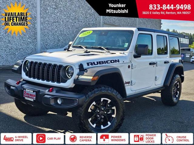 2025 Jeep Wrangler 4-Door Rubicon 4x4 for sale in Renton, WA