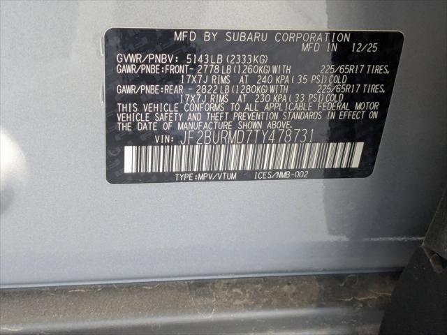 2026 Subaru Outback Wilderness