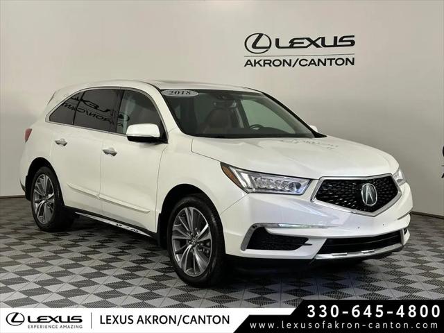 2018 Acura MDX w/Technology Package & AcuraWatch Plus Pkg for sale in Akron, OH