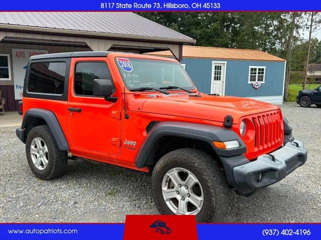 2018 Jeep Wrangler Sport S 4x4 for sale near Hillsboro, OH