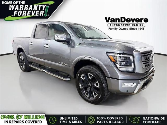 2021 Nissan Titan Crew Cab Platinum Reserve 4x4 for sale in Akron, OH