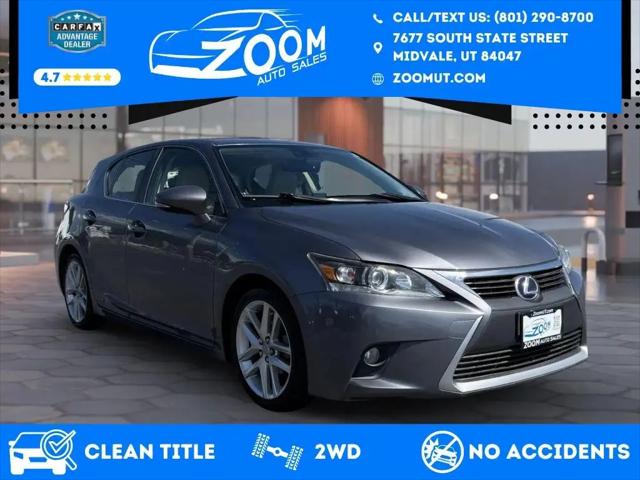 2015 Lexus CT 200h CT 200h Hatchback 4D for sale in Midvale, UT