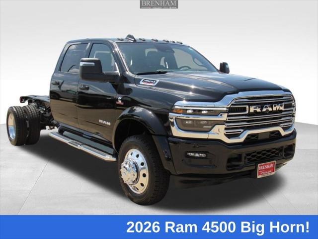 2026 RAM 4500 Chassis RAM 4500 BIG HORN CHASSIS CREW CAB 4X4 60 CA