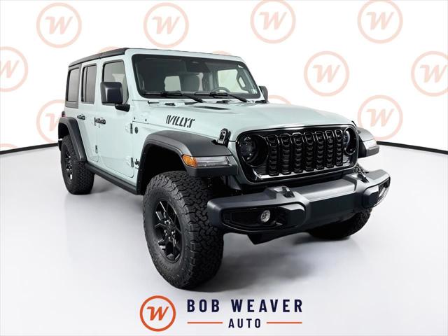 2026 Jeep Wrangler WRANGLER 4-DOOR WILLYS 2026 Jeep Wrangler WRANGLER 4-DOOR WILLYS