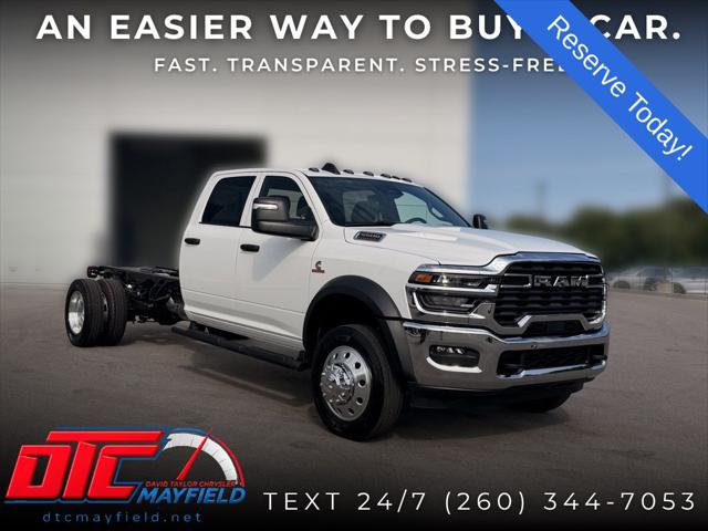 2026 RAM 5500 Chassis RAM 5500 TRADESMAN CHASSIS CREW CAB 4X4 84 CA