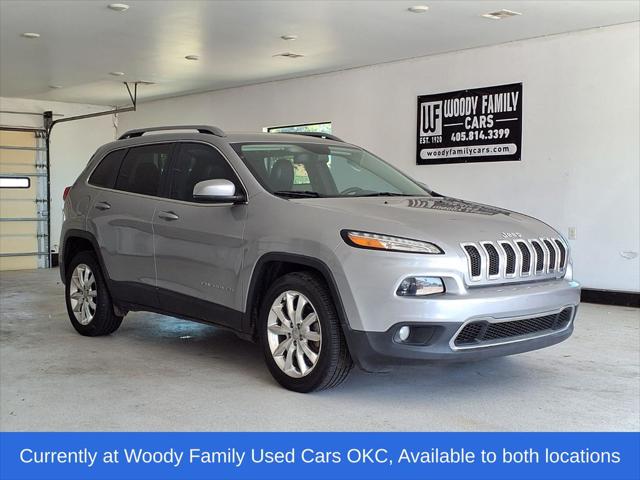 2016 Jeep Cherokee Limited for sale in Madill, OK