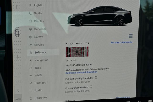 2025 Tesla Model S Plaid
