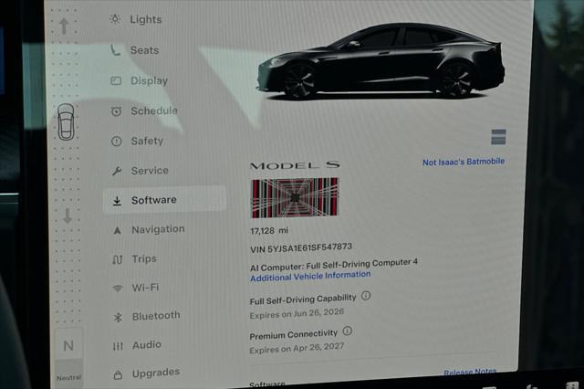 2025 Tesla Model S Plaid