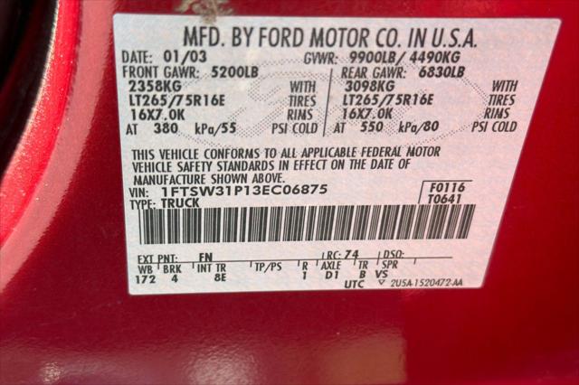 2003 Ford F-350 Lariat