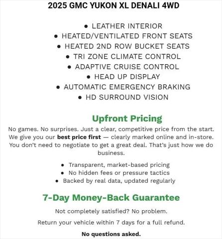 2025 GMC Yukon XL 4WD Denali for sale in Oshkosh, WI