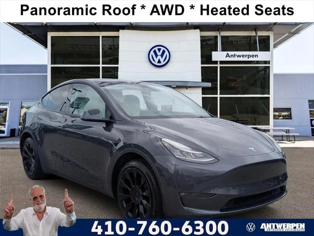 2021 Tesla Model Y Long Range Dual Motor All-Wheel Drive for sale in Pasadena, MD