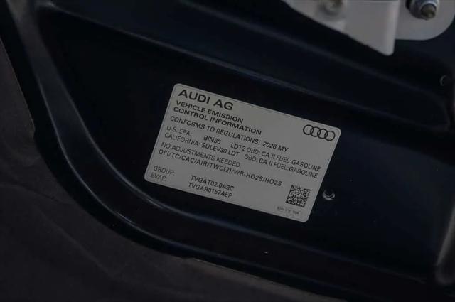 2026 Audi Q3 TFSI quattro S tronic