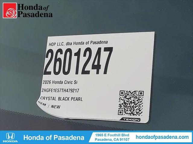 2026 Honda Civic Sedan