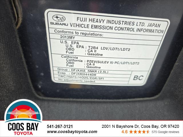 2013 Subaru Outback 2.5i Limited