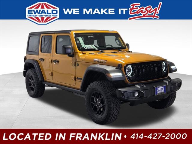 2026 Jeep Wrangler WRANGLER 4-DOOR WILLYS 2026 Jeep Wrangler WRANGLER 4-DOOR WILLYS