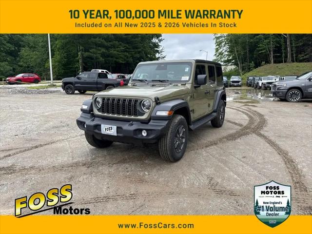 2026 Jeep Wrangler 4-Door Sport S 4x4 for sale in Exeter, NH