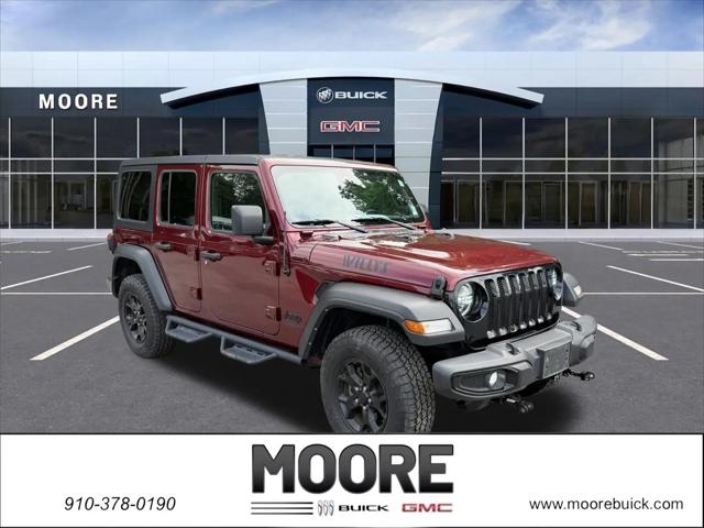 2021 Jeep Wrangler Willys 4x4 for sale in Jacksonville, NC