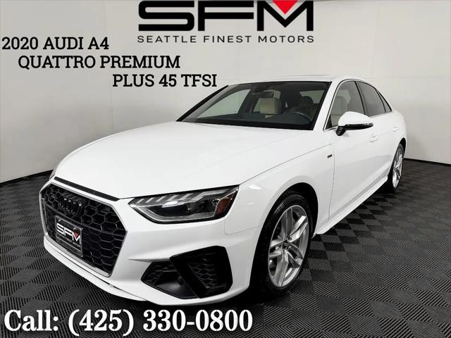 2020 Audi A4 Premium Plus 45 TFSI quattro S tronic for sale in Lynnwood, WA
