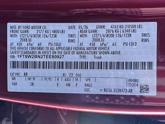 2026 Ford F-250 LARIAT