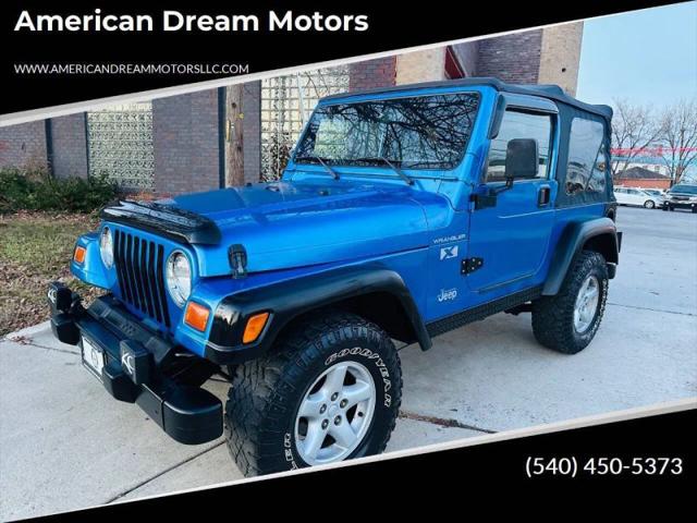 2002 Jeep Wrangler X for sale in Winchester, VA