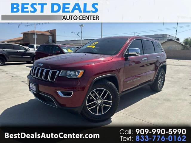 2017 Jeep Grand Cherokee Limited 4x4 for sale in Bloomington, CA