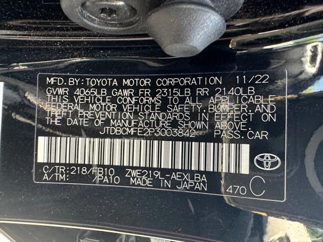2023 Toyota Corolla Hybrid LE